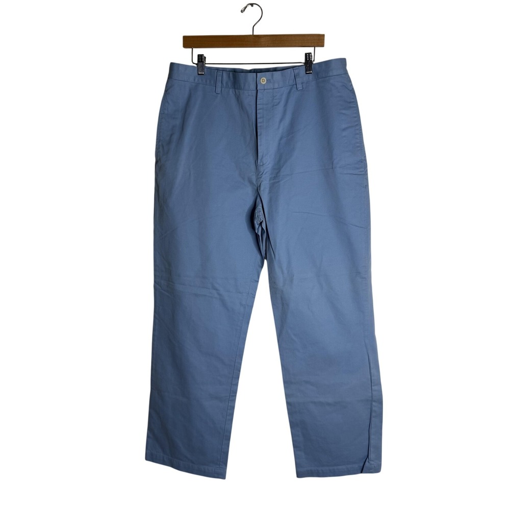 Vineyard Vines Mens Chino Pants Light Blue Flat Front Preppy Golf 36x30